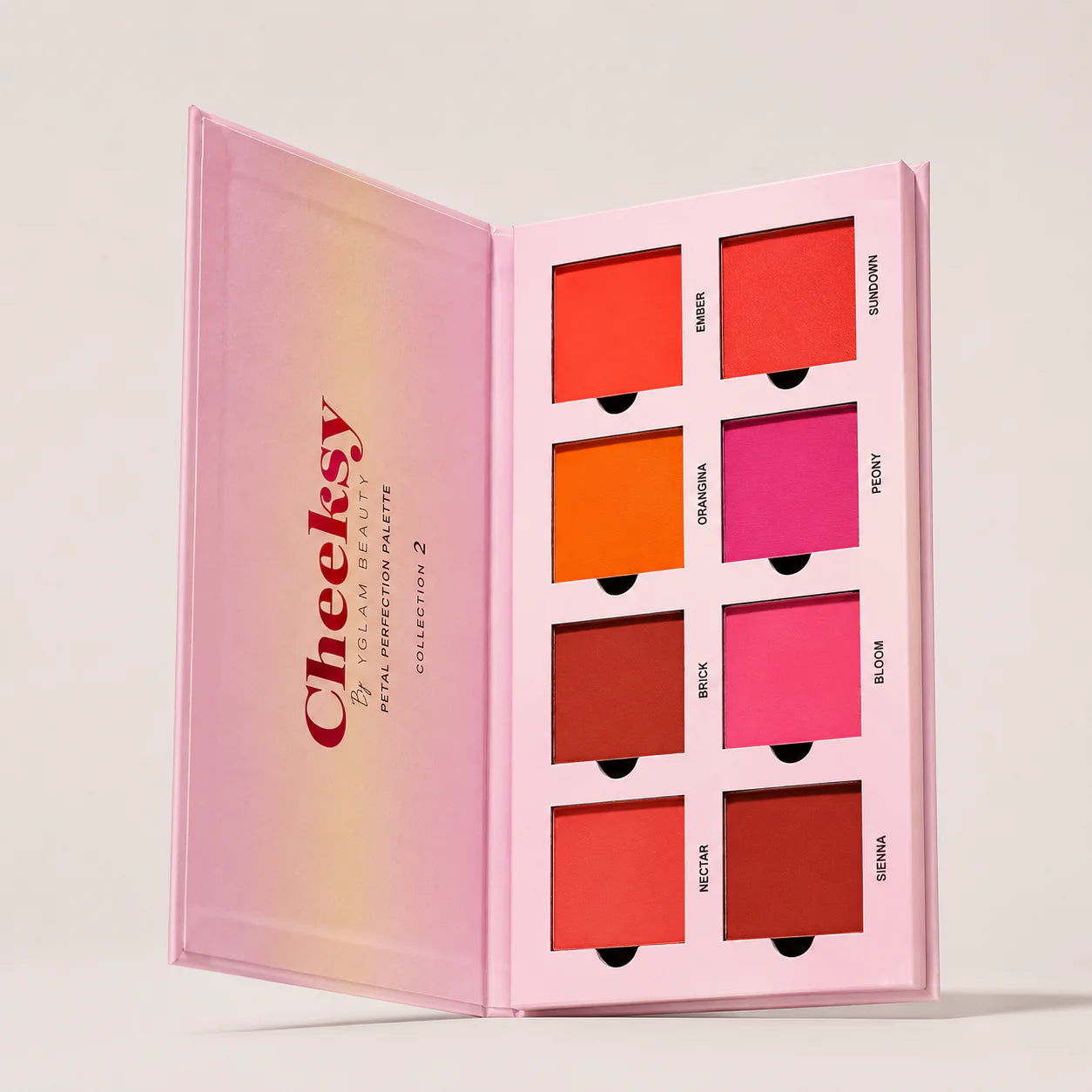 Palette de blush cheeksy petal perfection collection 2 YGLAM BEAUTY