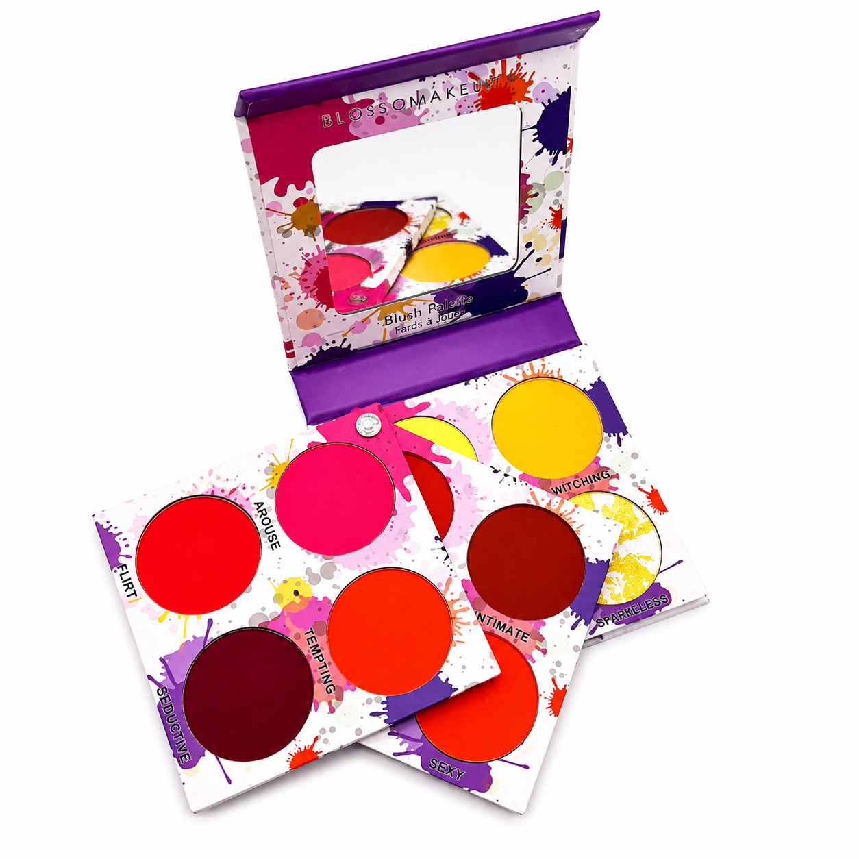 Shy girl blush  Blossom makeup