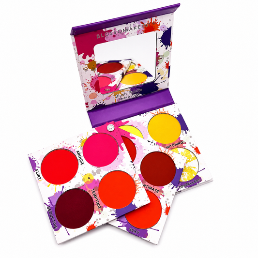 Shy girl blush  Blossom makeup