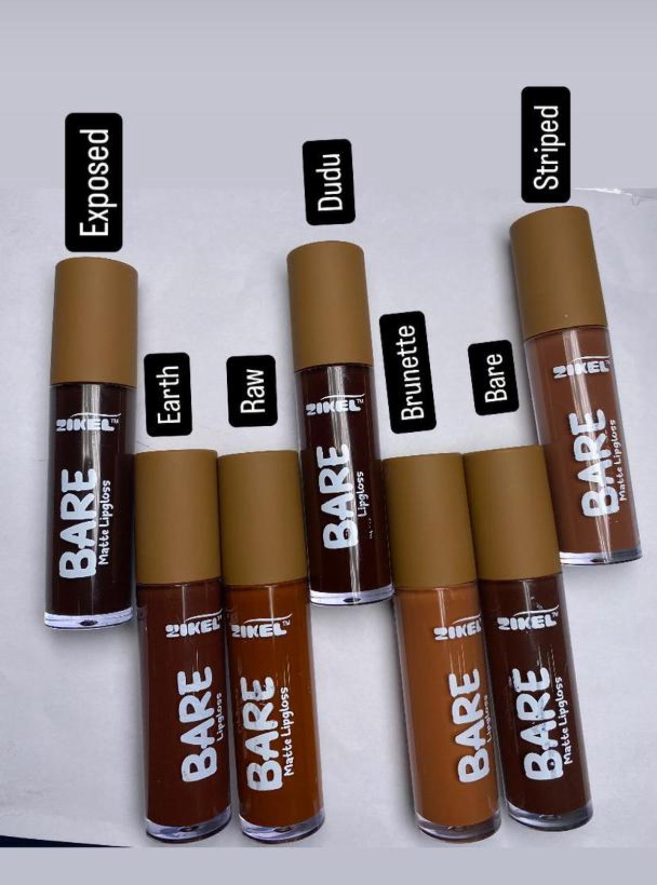 Bare Lipgloss - Zikel Cosmetics