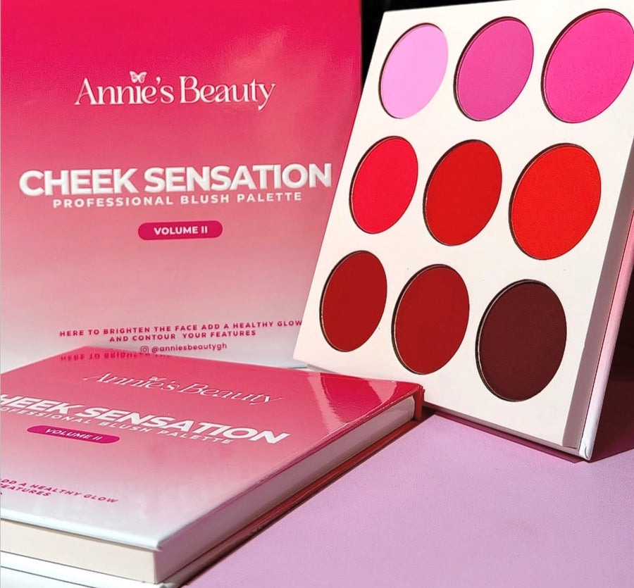 Annie’s Beauty Cheek sensation Blush Palette vol.2