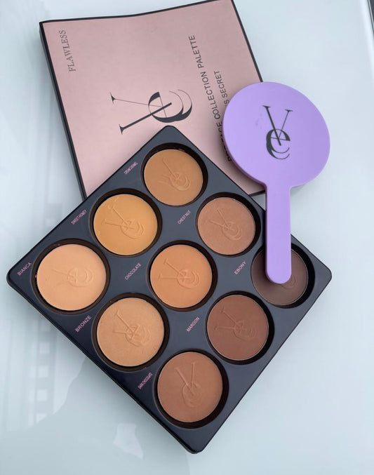 9-in-1 palette poudre compacte VEE BEAUTY
