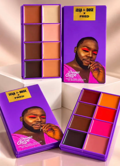 Issa & Dosse palette blush, bronzer , correcteur