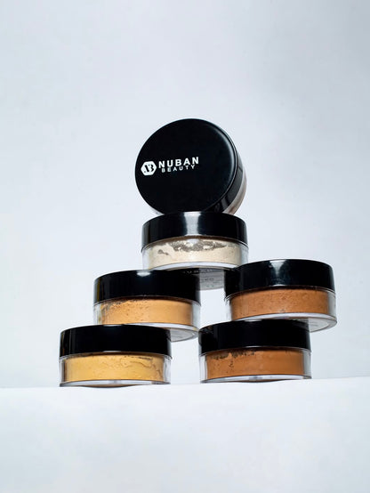 Nuban beauty Poudre oil control setting powder