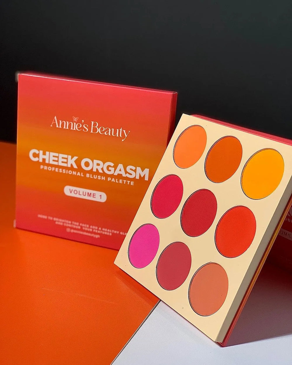 Annie’s Beauty Cheek Orgasm Blush Palette volume 1