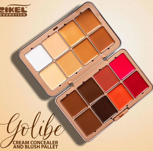 Palette anticerne- blush - teint zikel cosmetics