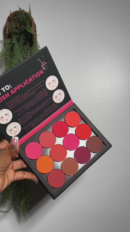 palette blush VEE BEAUTY Girls night out 2