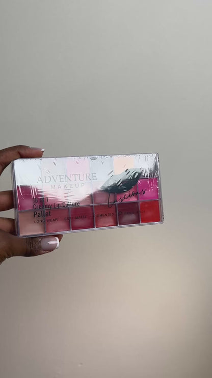 Adventure Makeup - palette 18 couleurs rouge à lèvre