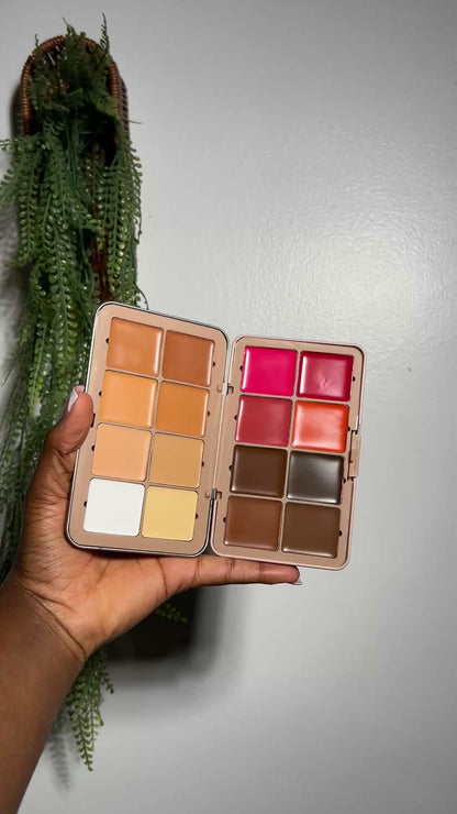 Palette golibe anticerne crème & blush | zikel cosmetics